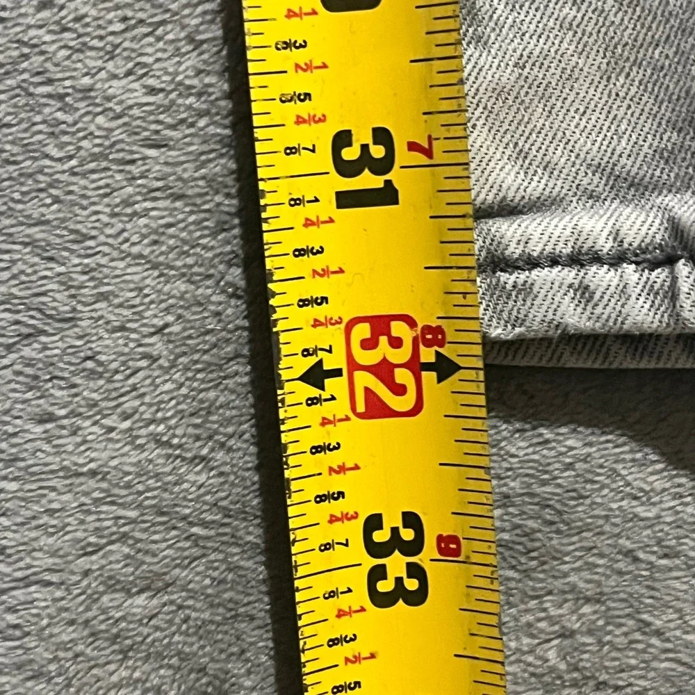 Levi's 511 Slim Fit Jeans Mens 29x32 Grey Premium Denim Pants 04511-5548